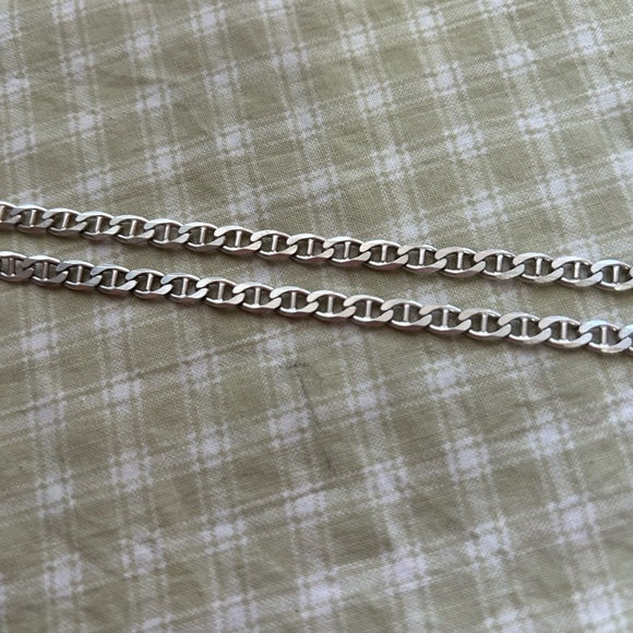 .925 silver high quality from italy 24 inch chain - Picture 3 of 5